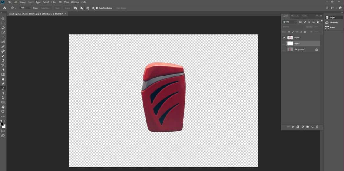 Cut Out Image in Photoshop