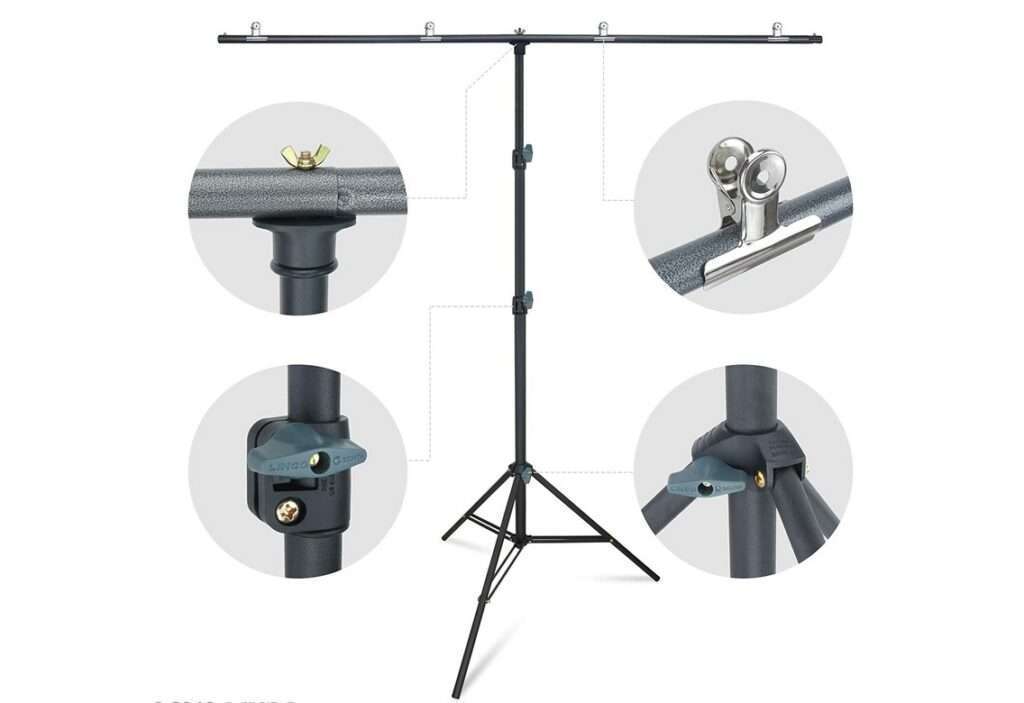 Linco Lincostore Zenith Portable T-Shape Background Backdrop Stand